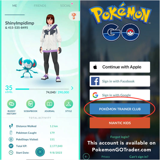 Shiny Impdimp account