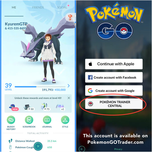 Shiny Kyurem account