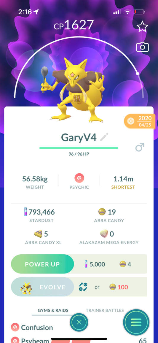 9 Alakazam trades