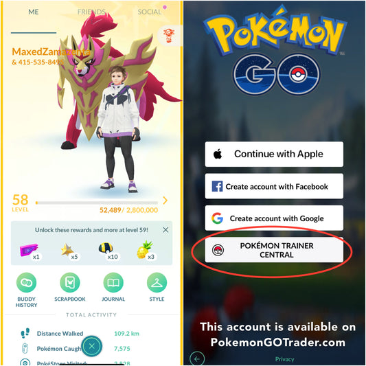 Shiny Zamazenta Crowned Sword Level 50 account