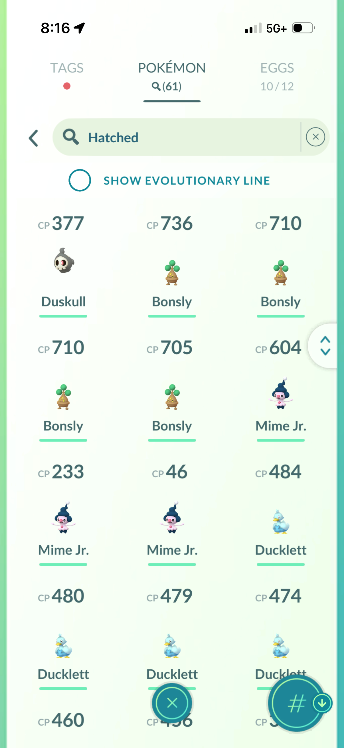 ZacianStacks account (33 Shiny/Legendary/2.3 Million stardust)
