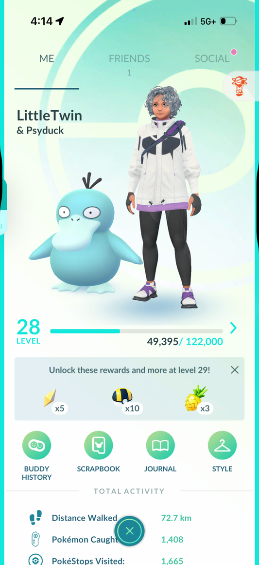 LittleTwin account (9 Shiny)