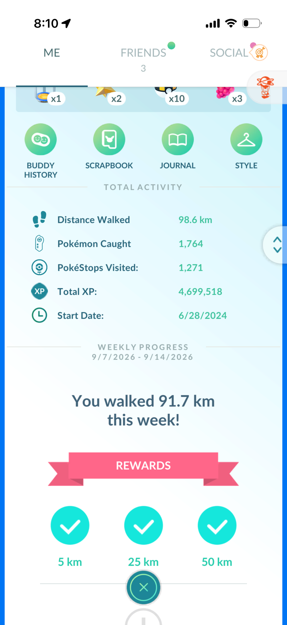 PalkiaSpacial account (67 Shiny/Legendary 1759 Gible Candies 350k Stardust)