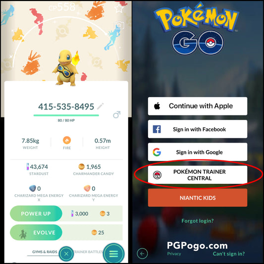 Shiny Charmander Goggles account or registered trade