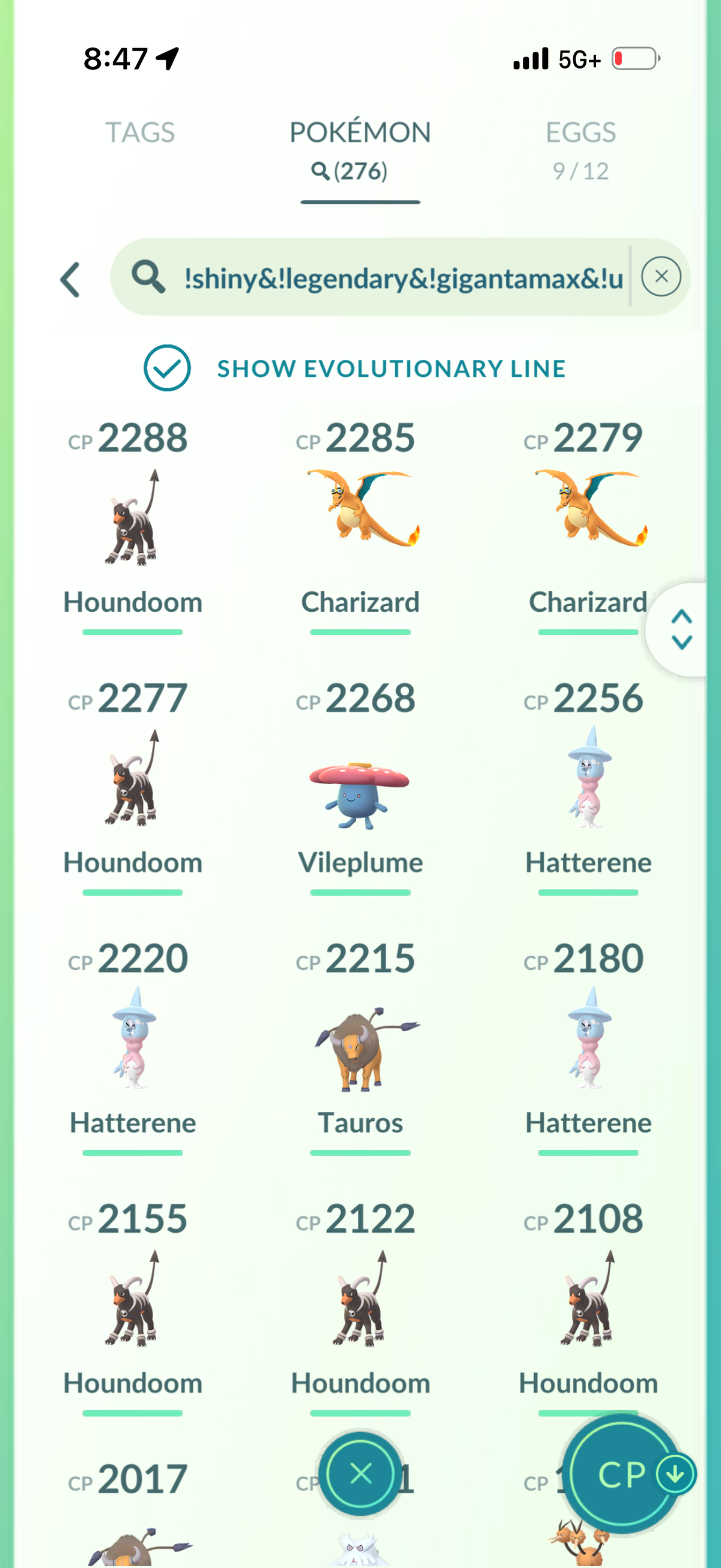 TokinGas account 50 Shiny/Legendary & 1.7M Stardust