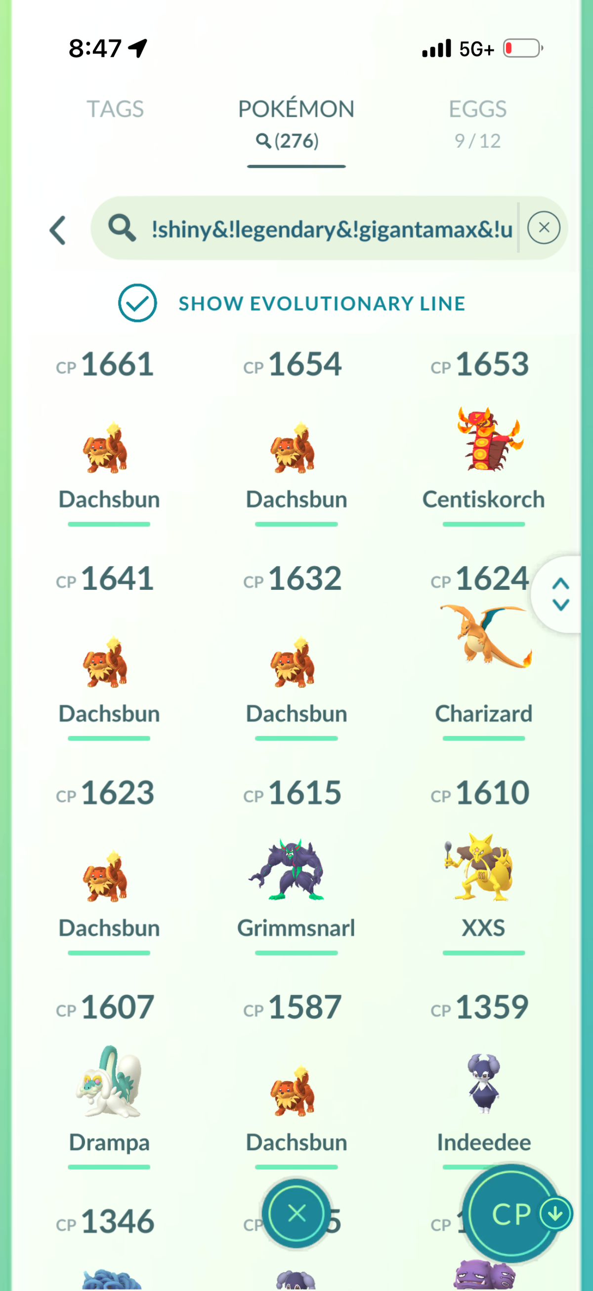 TokinGas account 50 Shiny/Legendary & 1.7M Stardust