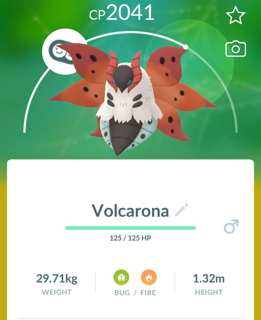 Volcarona trade or account