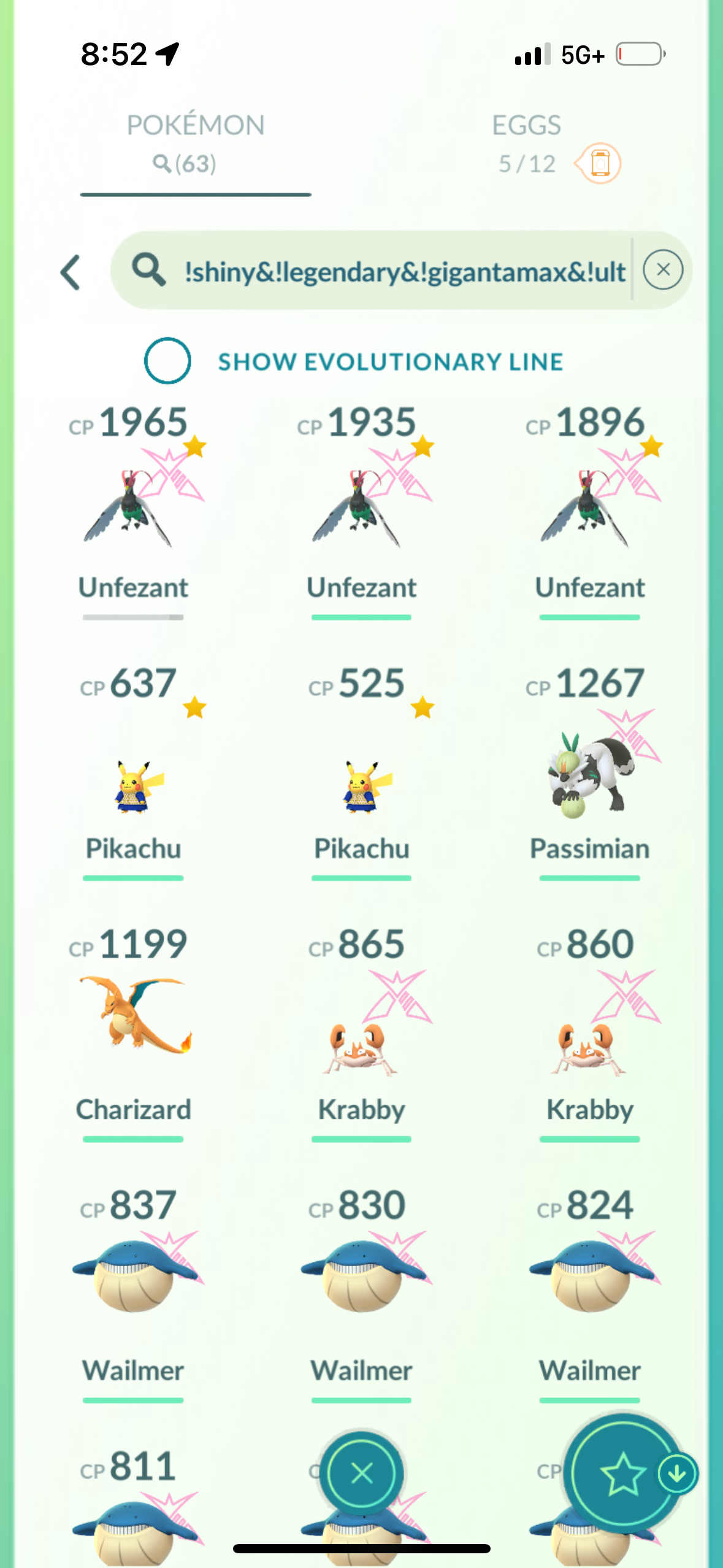 2016To2026 (27 Gigantamax/Shiny/Legendary)