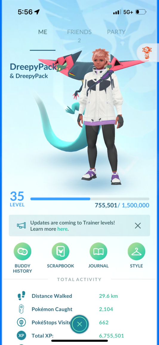 DreepyPack account