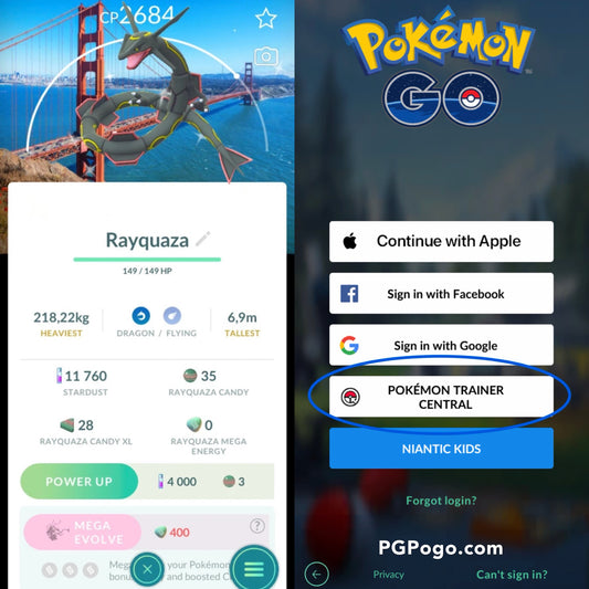 Shiny Rayquaza account