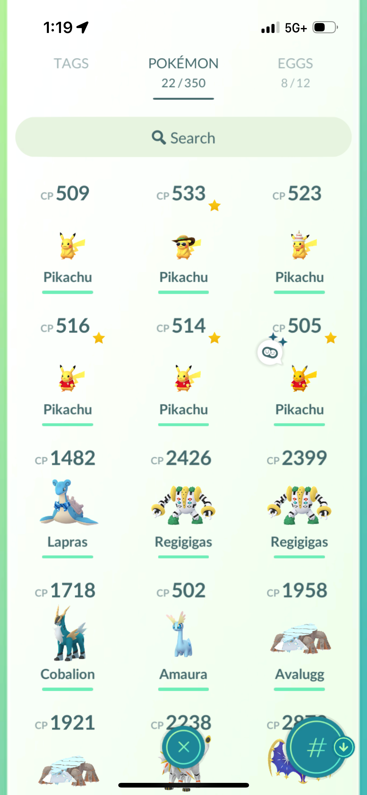 ShinyIndonesia account (10 Shiny/Legendary)