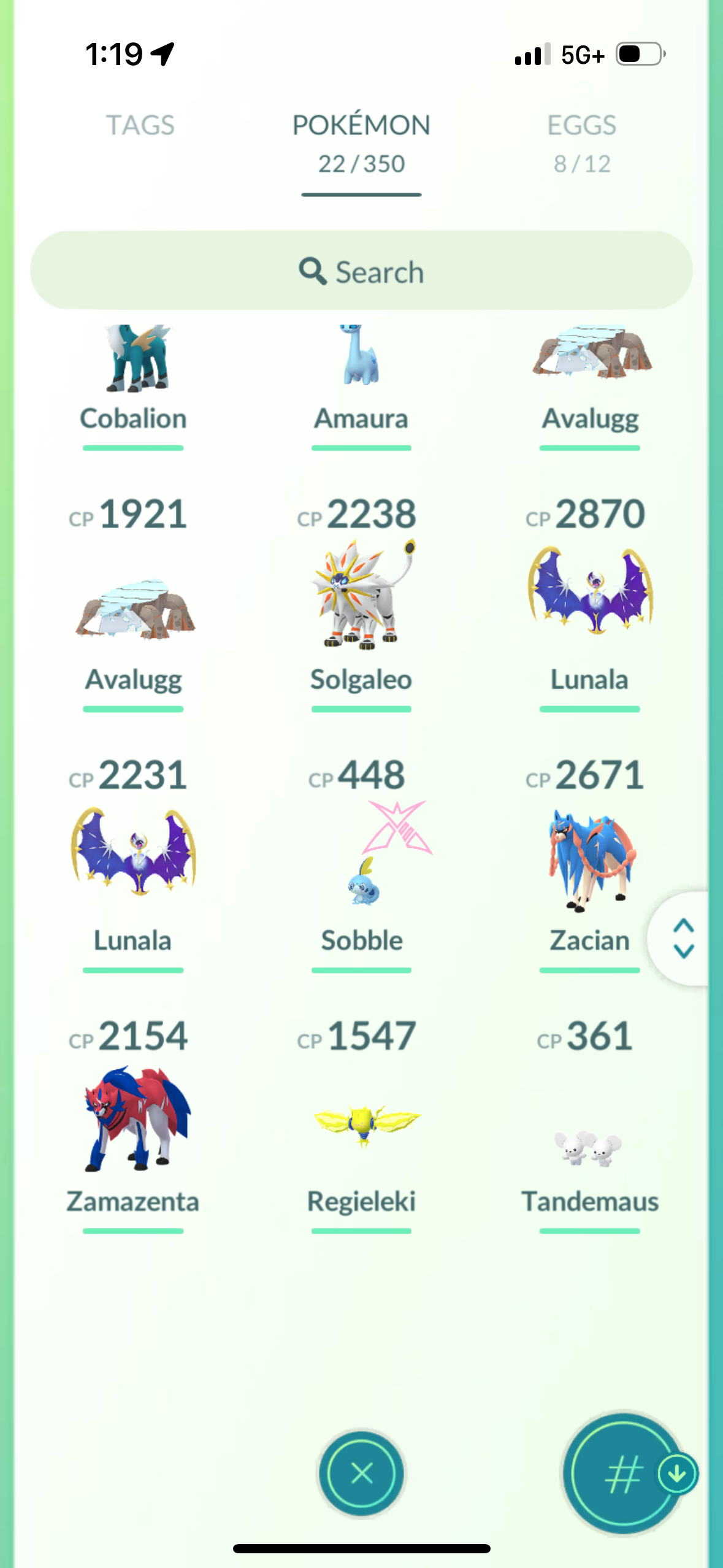 ShinyIndonesia account (10 Shiny/Legendary)