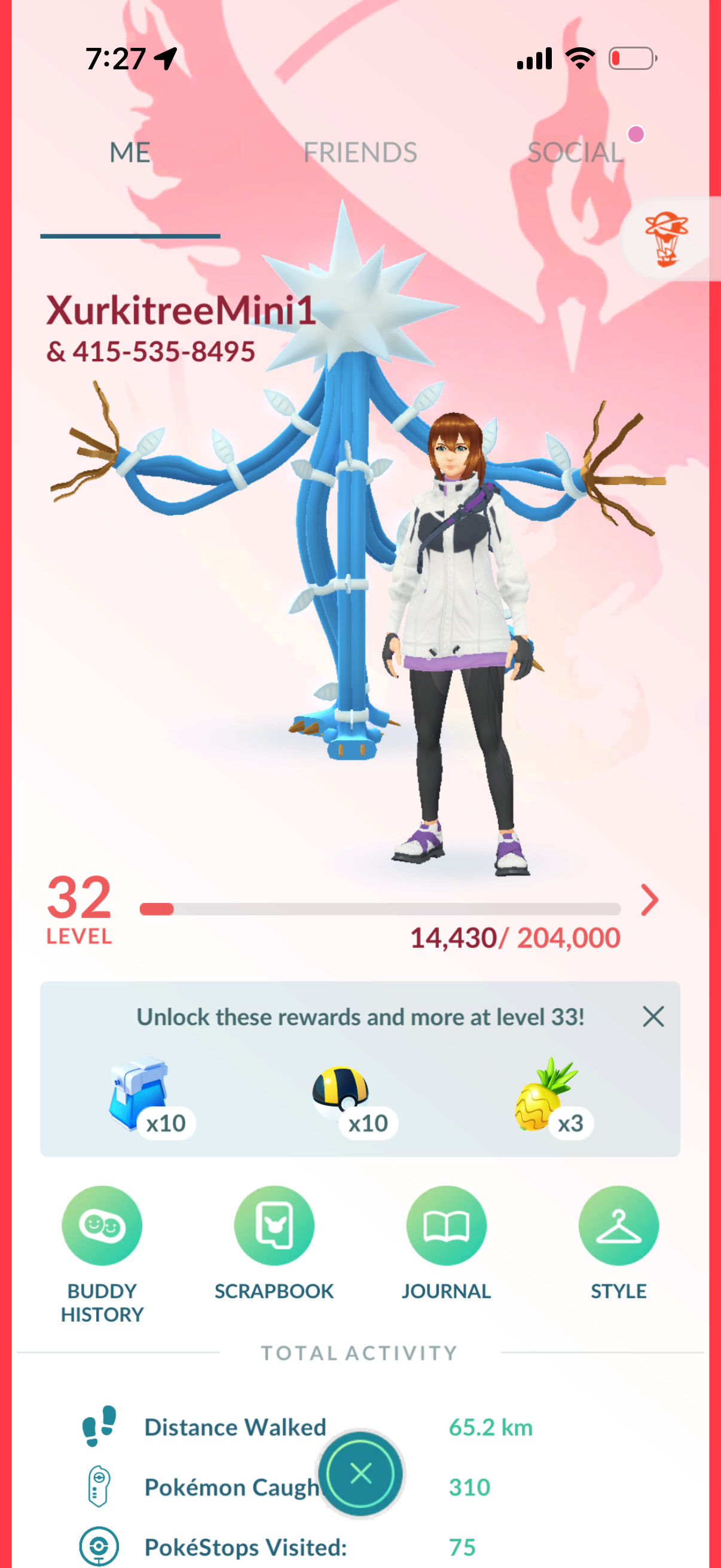 Shiny Legendary accounts