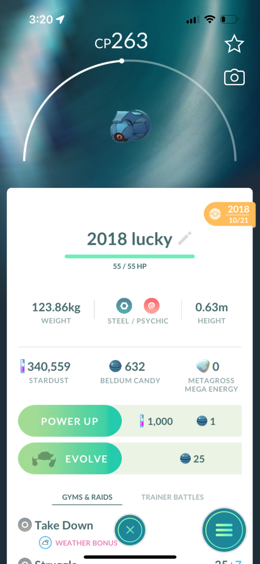 Lucky Beldum Trade
