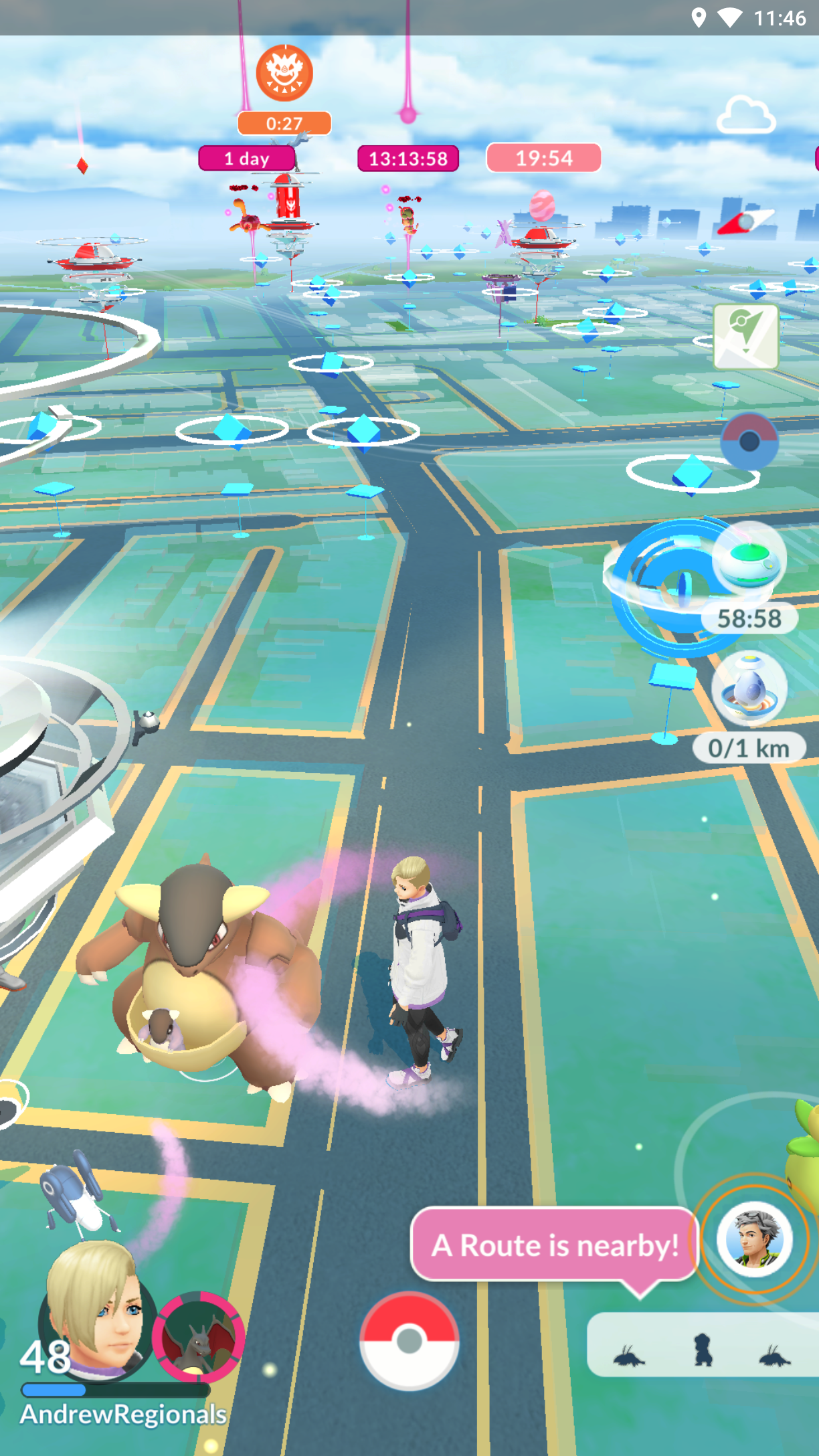 Regional Pokemon trades