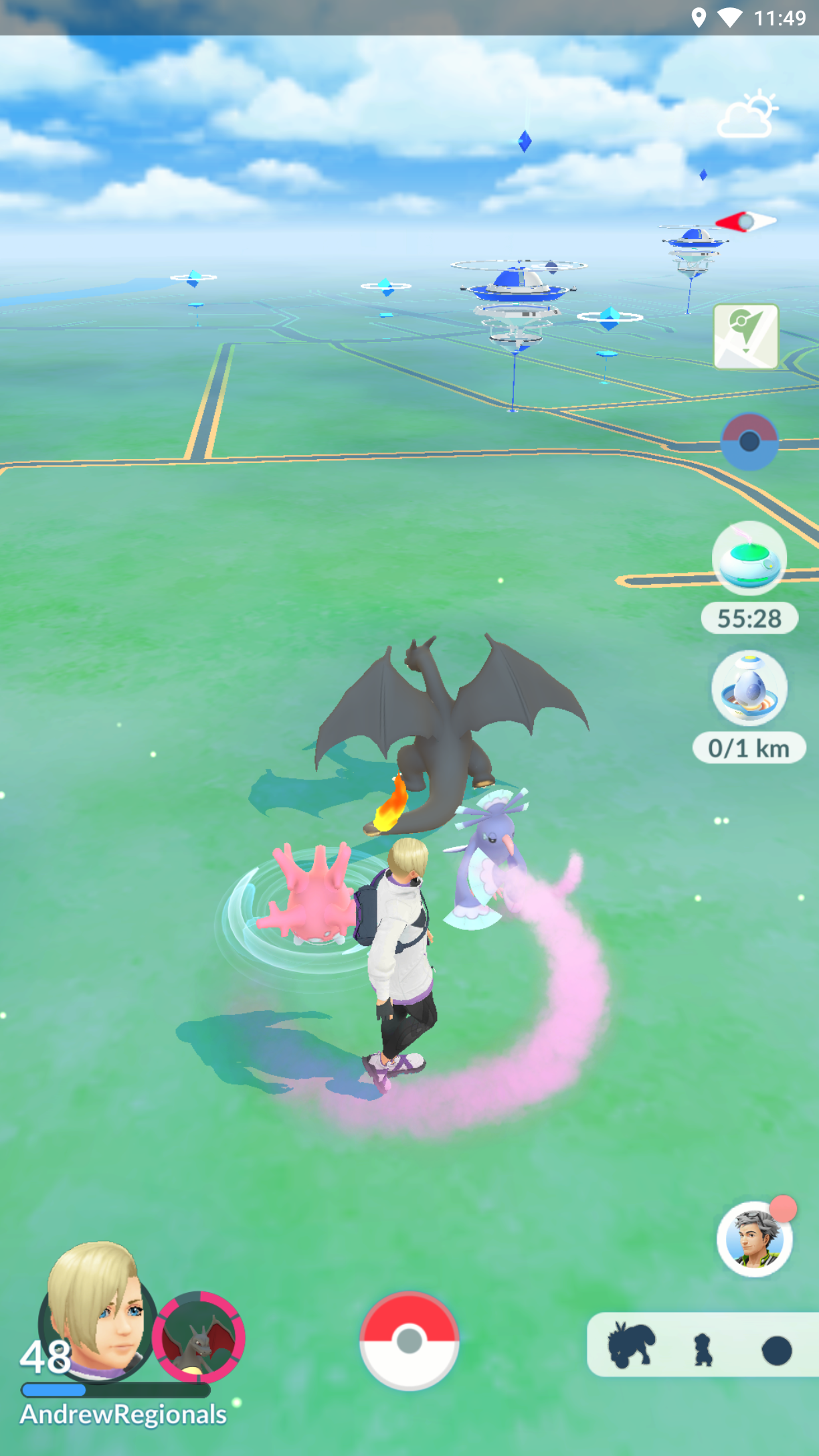 Regional Pokemon trades
