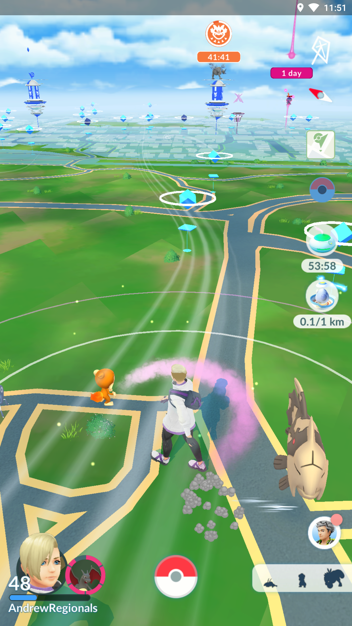 Regional Pokemon trades