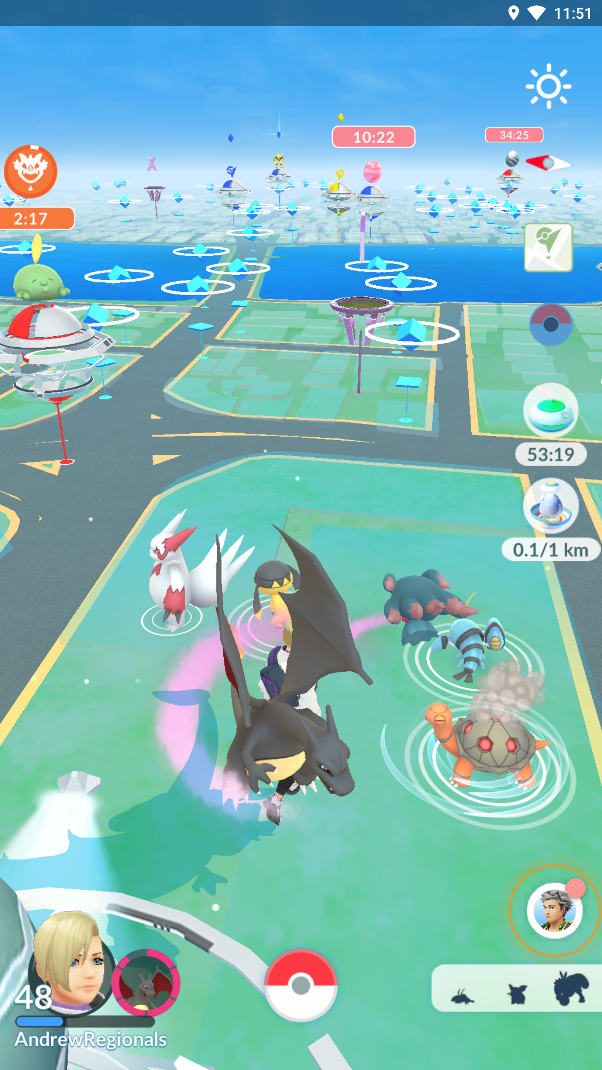 Regional Pokemon trades