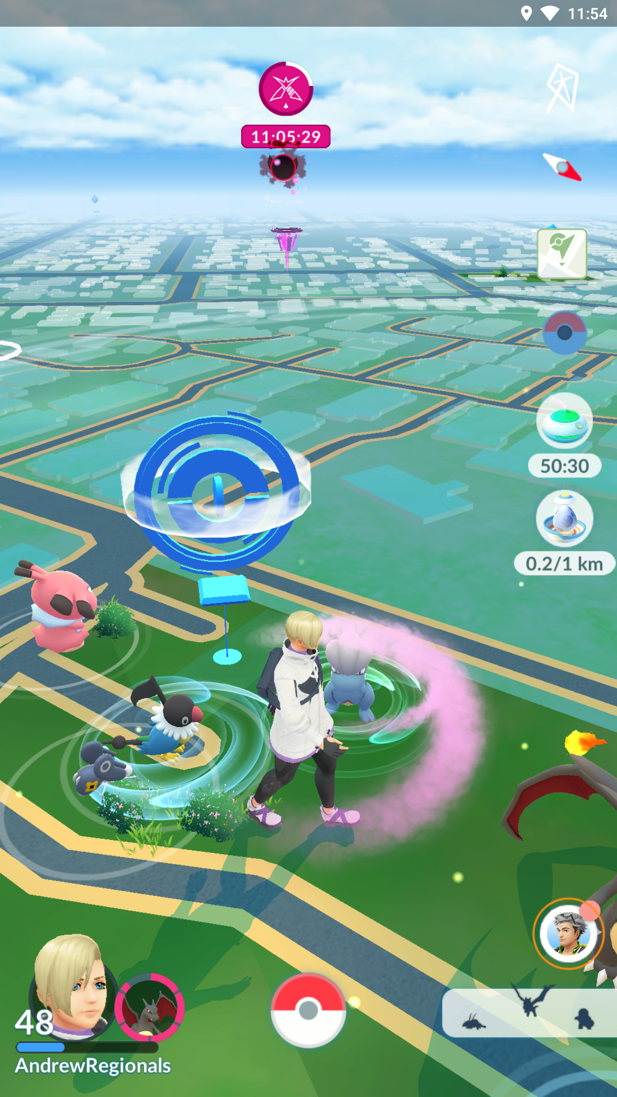 Regional Pokemon trades