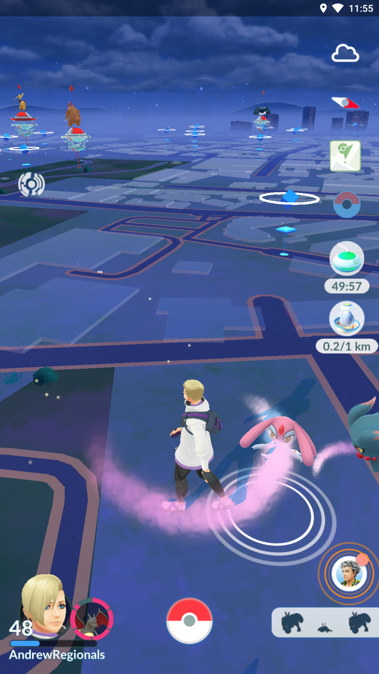 Regional Pokemon trades