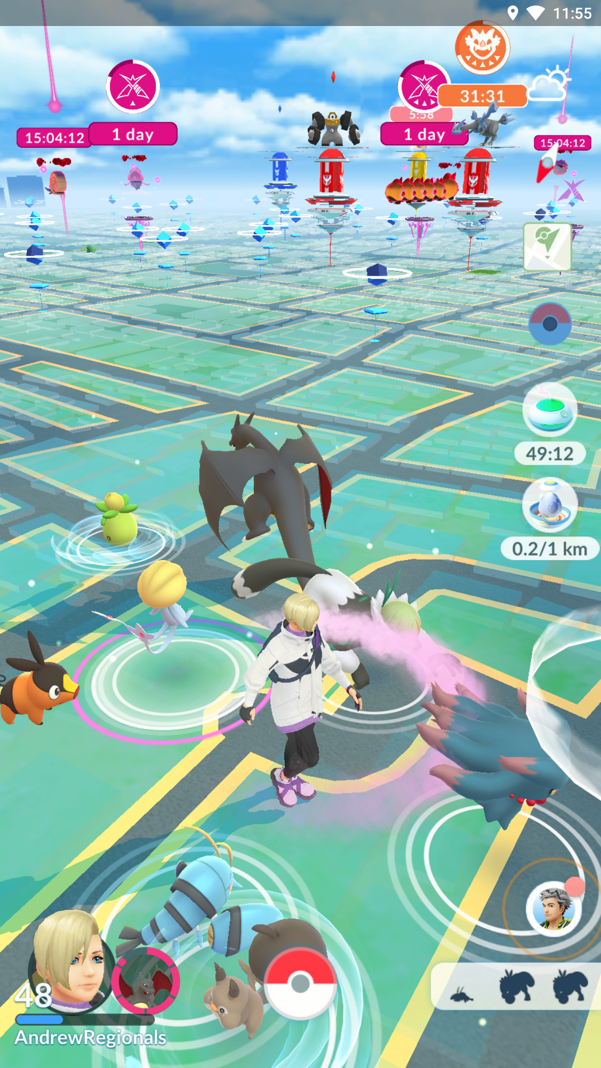 Regional Pokemon trades