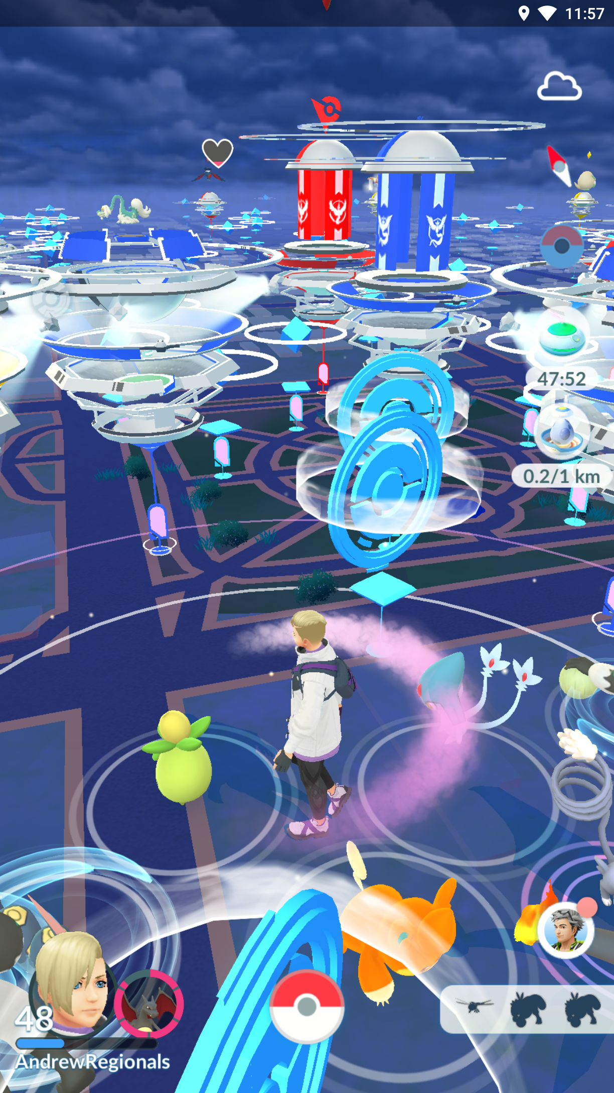 Regional Pokemon trades