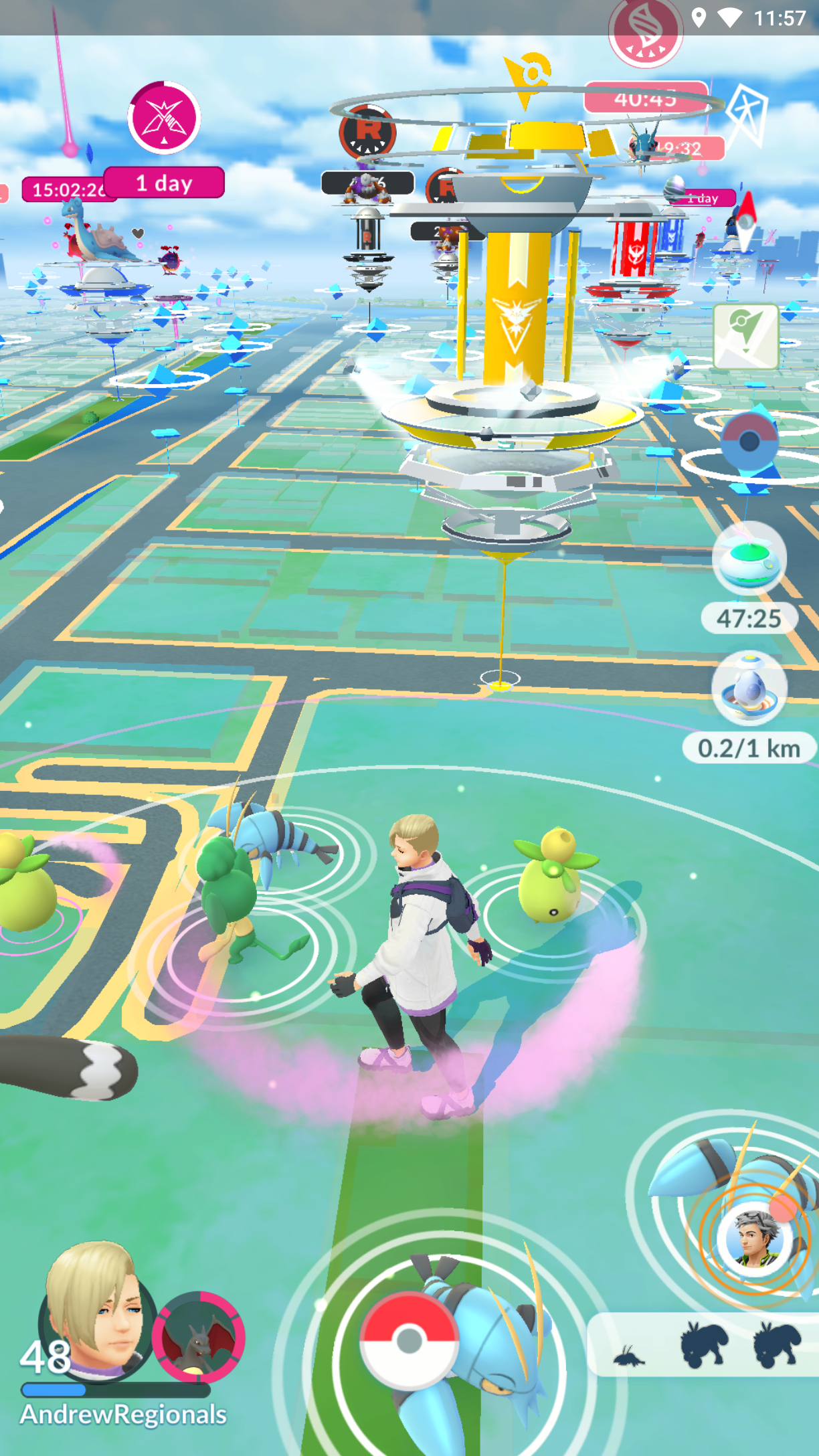 Regional Pokemon trades