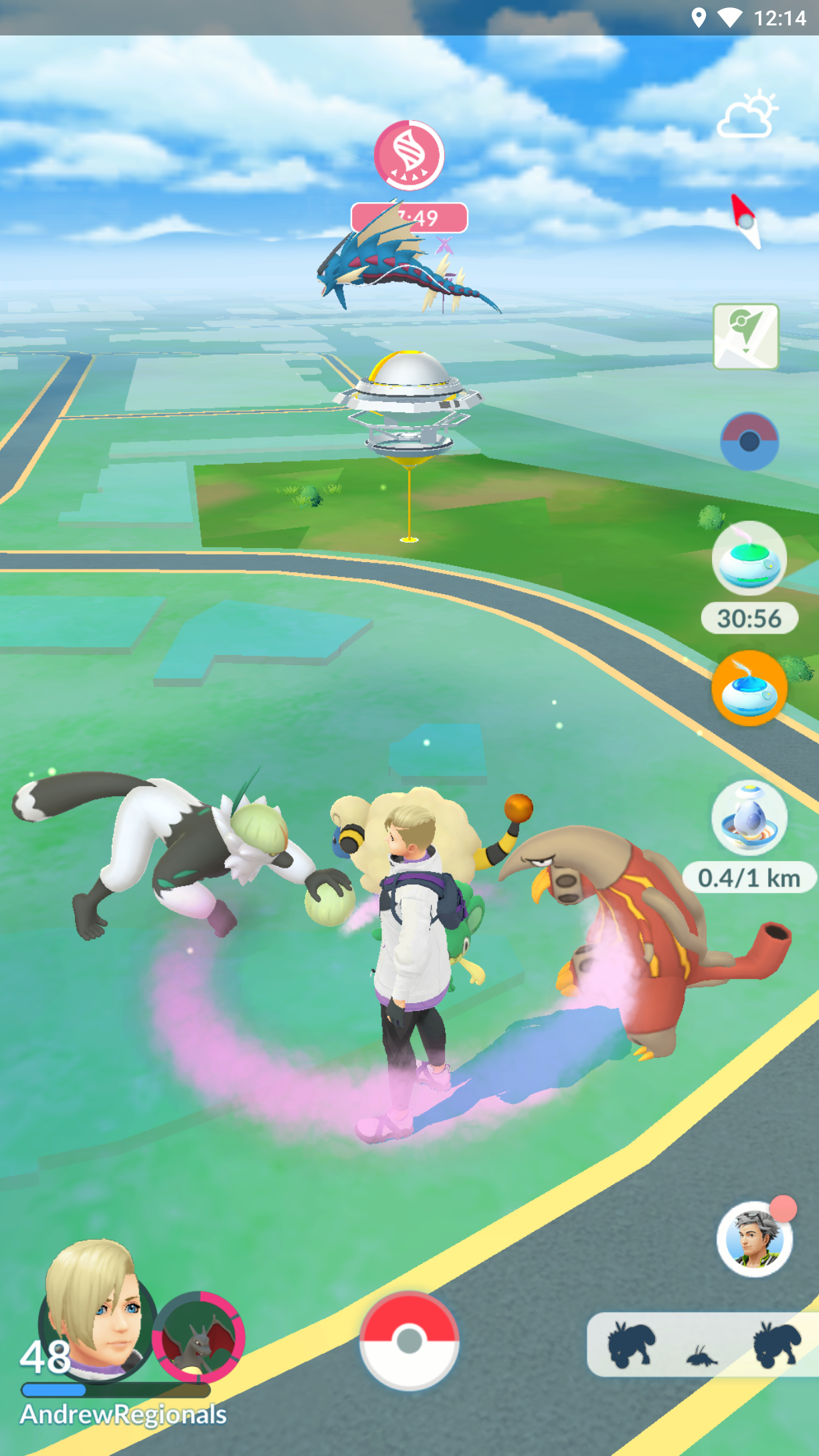 Regional Pokemon trades