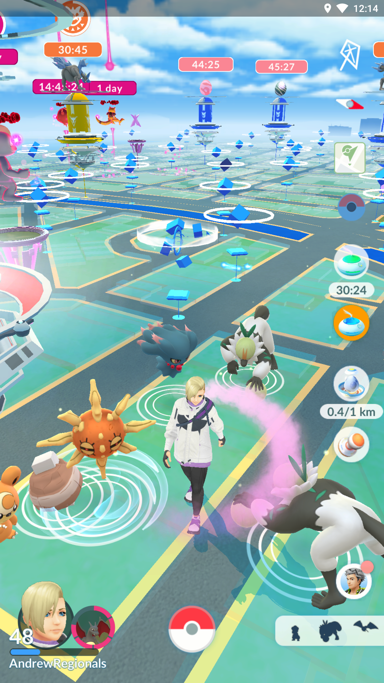 Regional Pokemon trades