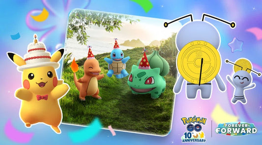10th Anniversary Party - 4000+ Pokemon caught (4x Stardust 4x Exp)