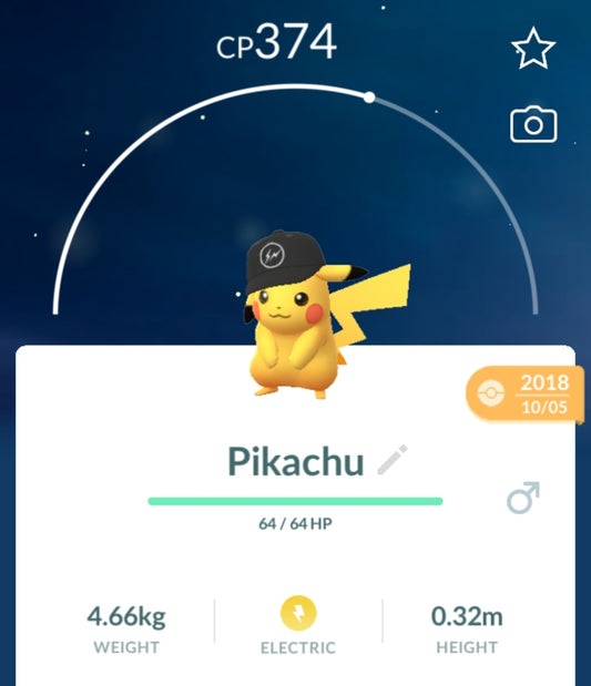 Fragment Hat Pikachu