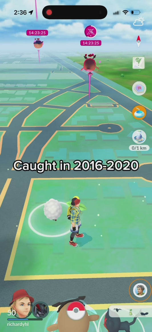 RichardXI account (359 Shiny/Legendary/Mythical)