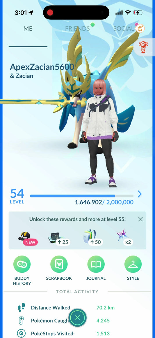ApexZacian5600 (51 Shiny/Legendary + Crown Legendary