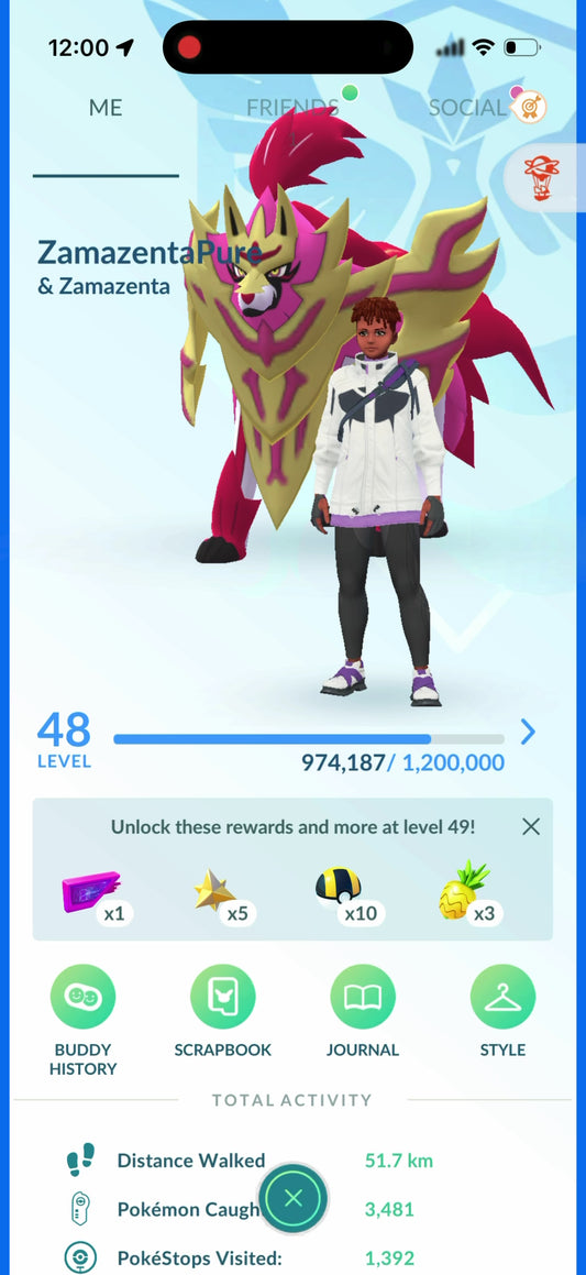 ZamazentaPure account (41 Shiny/Legendary)