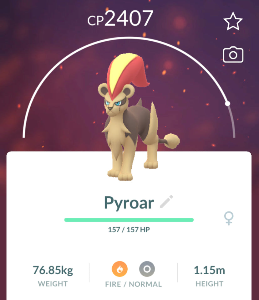 Pyroar Female